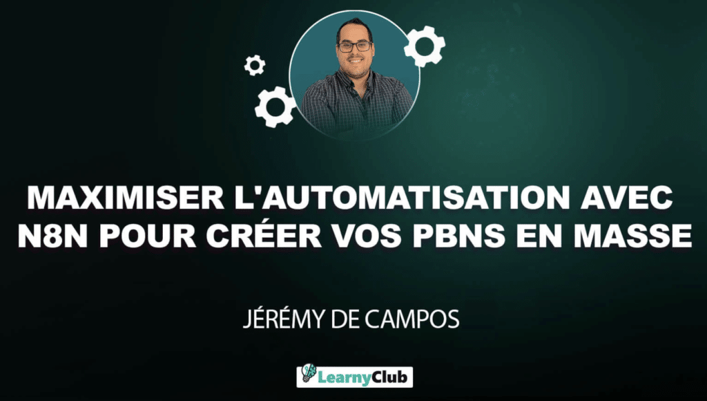 Learny club formation N8N Jeremy de Campos