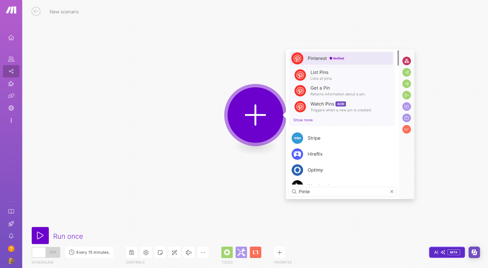 Automatiser Pinterest avec Make : Notre Tutoriel, connecter
